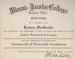 Miami-Jacobs College Diploma