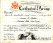 Marriage certificate of James A. Martin and Barbara Jean MacGruder