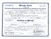 Marriage license of James A. Martin and Barbara Jean MacGruder